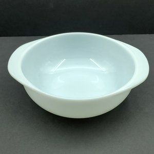 Pyrex 023 Opal White Milk Glass Casserole Dish Mixing Bowl 1.5 Quart